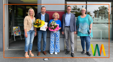 Dienstjubiläen in der Samtgemeinde Werlte: Karla Moormann und Markus Thiel geehrt