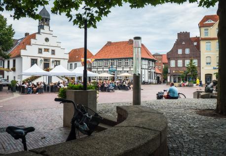 Marktterrasse Lingen © Stadt Lingen (Ems)
