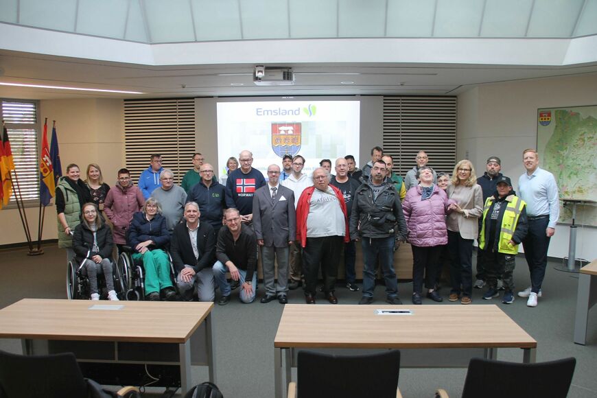 Politische Bildung im Kreishaus: Beschäftigte des St.-Vitus-Werks erkunden die Kreisverwaltung