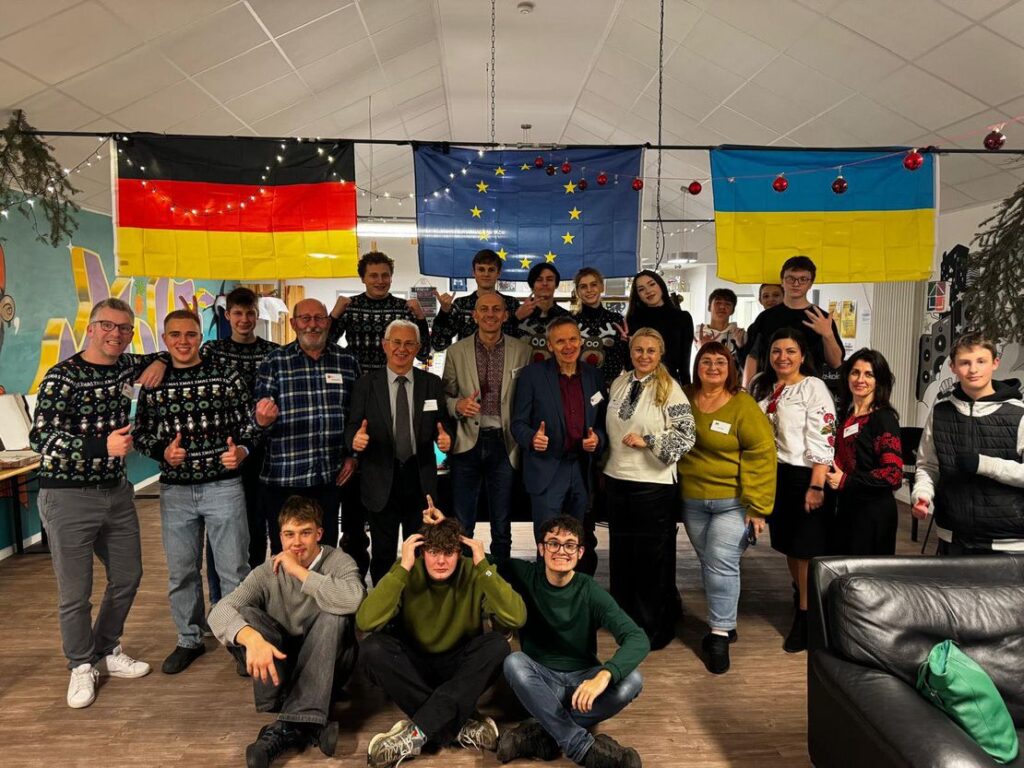 Delegation aus Krasnosilka