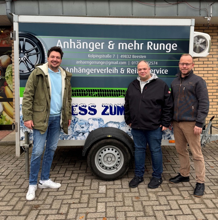 Getränke-Kommission in Beesten: Edeka Dohle und Anhänger & mehr Runge starten praktischen Lieferservice