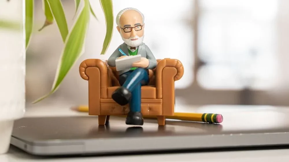 Der Schreibtisch-Therapeut