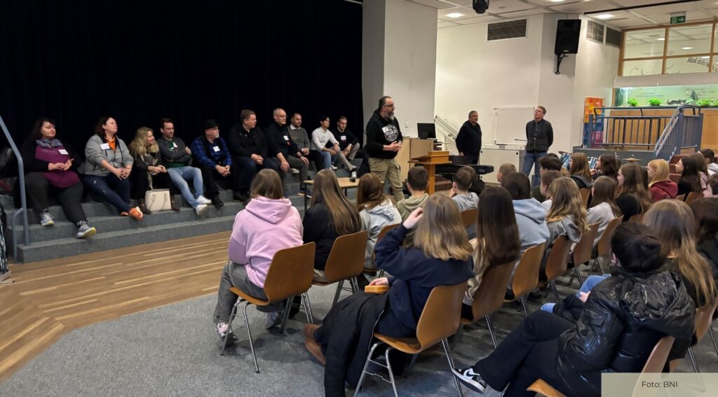 BNI-Unternehmer zu Gast an der Marienschule Lingen