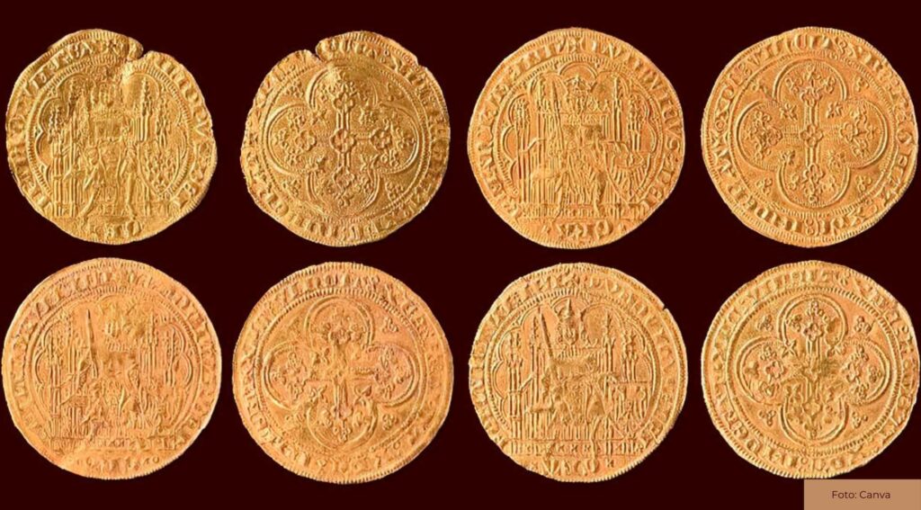 Der Münzfund von Emsbüren: 10 Goldmünzen aus dem 14. Jahrhundert entdeckt