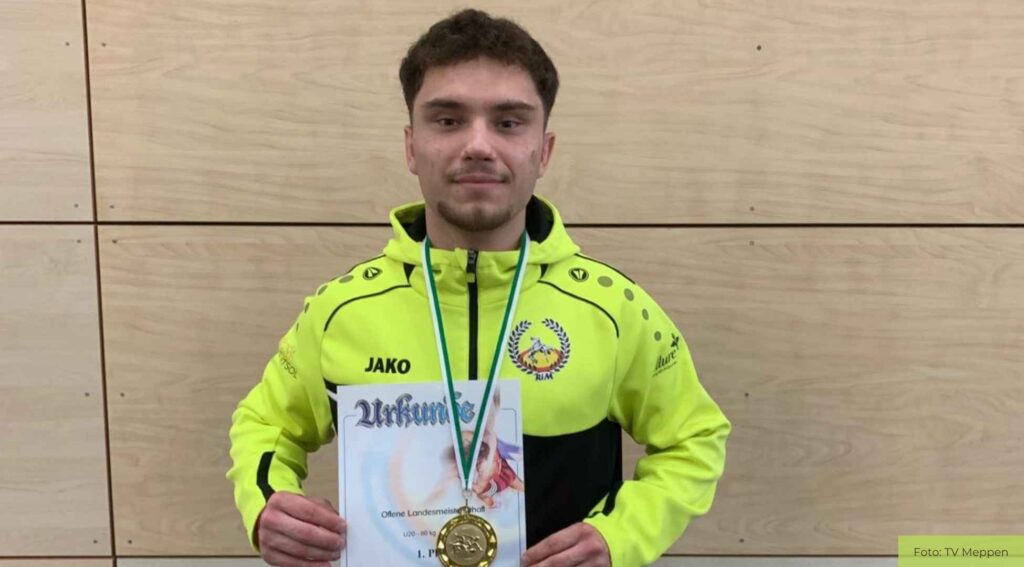 Gold für Artur Gaas: Erster Platz bei den offenen Landesmeisterschaften in Sachsen