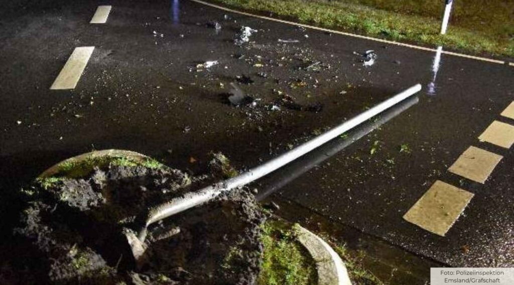 Unfallflucht auf der L40: Polizei Spelle bittet um Hinweise