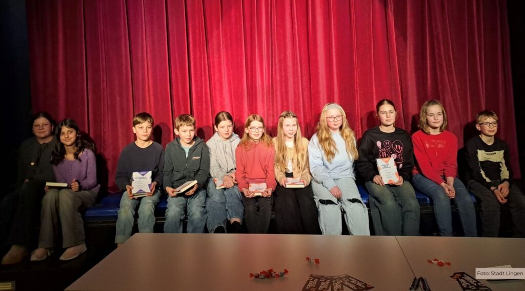 Jann Terhorst gewinnt den Kreisentscheid des 66. Vorlesewettbewerbs in Lingen