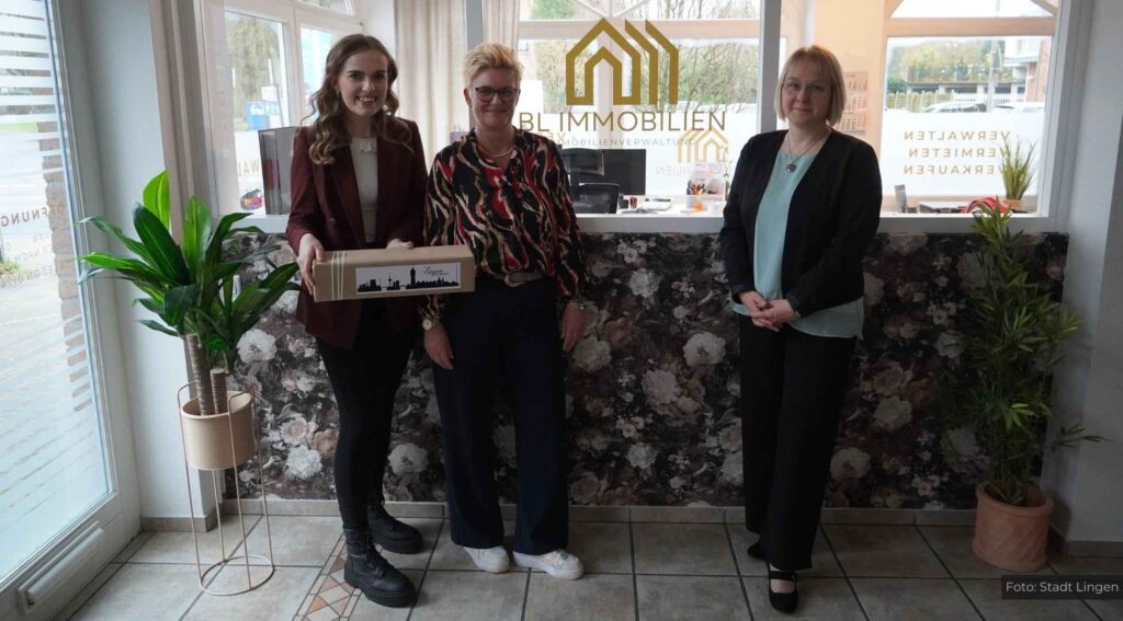 Stadt Lingen heißt BL Immobilien herzlich willkommen