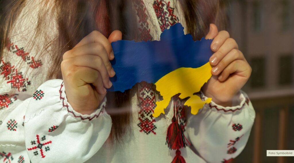 Freren – Gedenkflaggen zum dritten Jahrestag des Ukraine-Kriegs