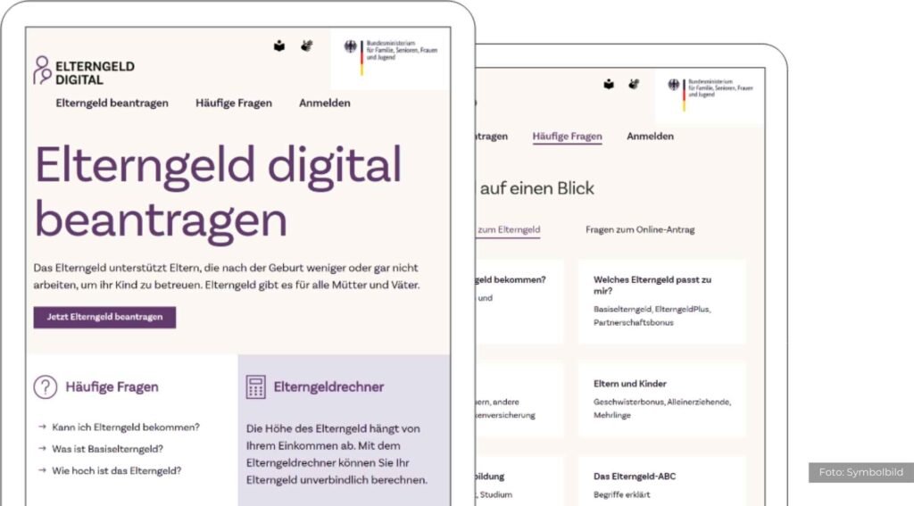 Elterngeldanträge in der Grafschaft Bentheim jetzt online möglich