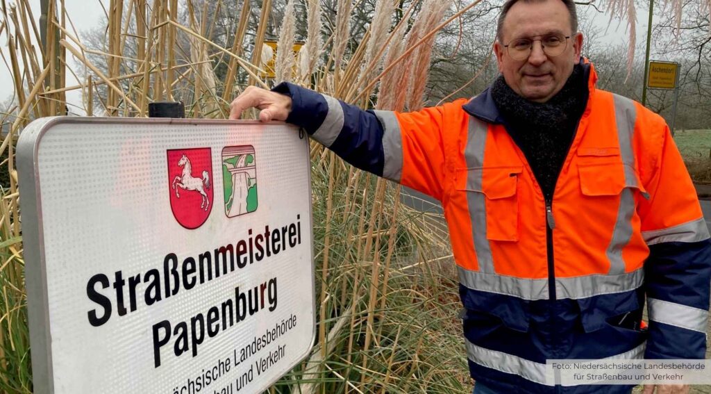 Niedersachsens dienstältester Straßenmeister feiert Jubiläum
