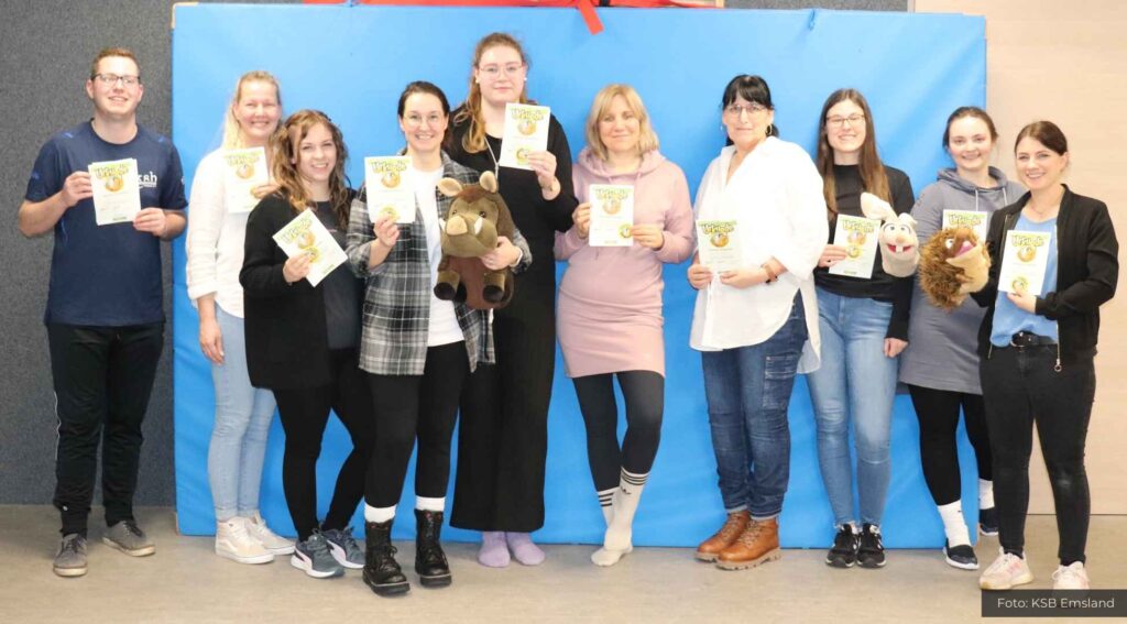 Fachkräfteschulung zum Mini-Sportabzeichen in der Kita St. Josef in Papenburg