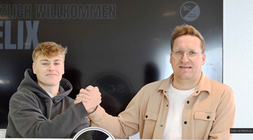 SC Spelle-Venhaus verpflichtet Mittelfeldtalent Felix Golkowski