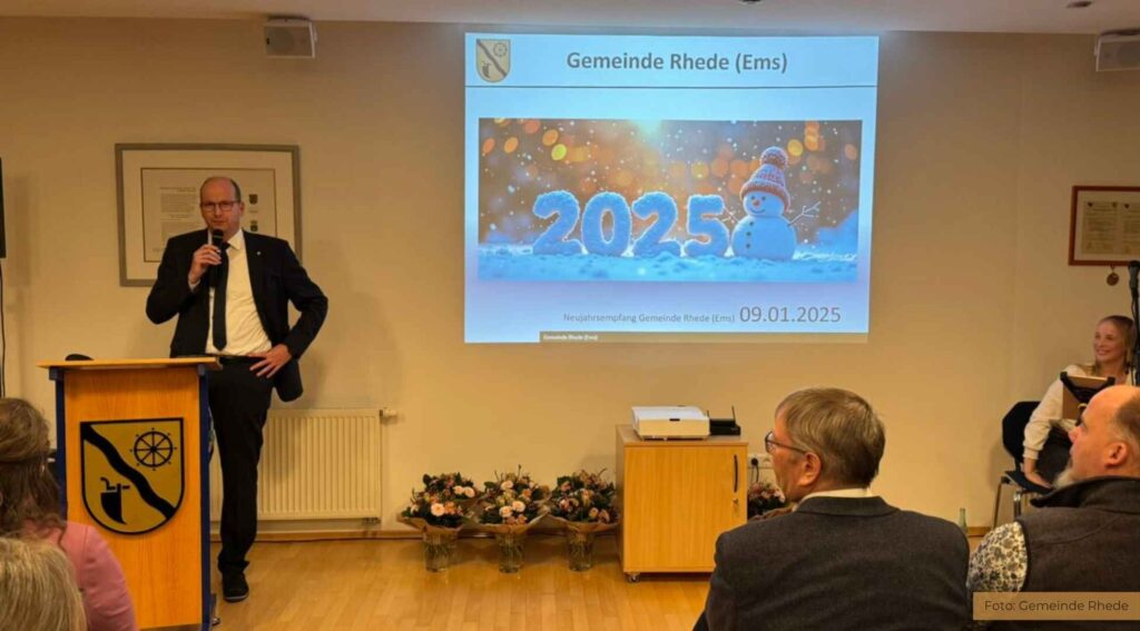Gelungener Neujahrsempfang in der Gemeinde Rhede (Ems)