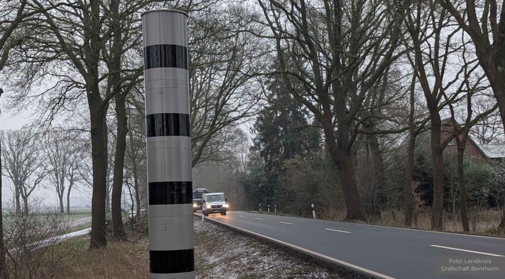 Neue Geschwindigkeitsblitzer in der Grafschaft Bentheim: Austausch beginnt am 14. Februar