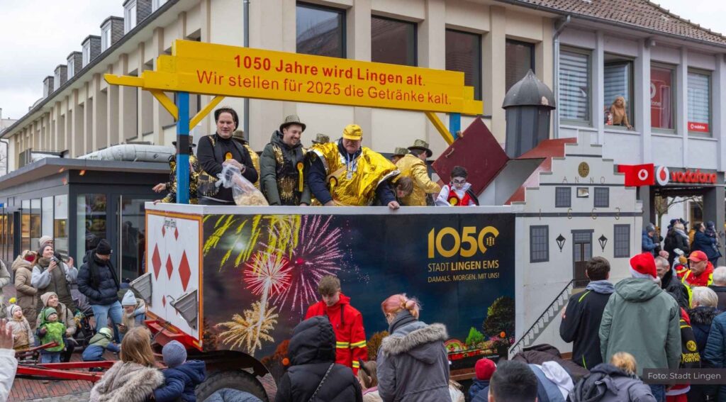 Lingen Helau beim Karnevalsumzug