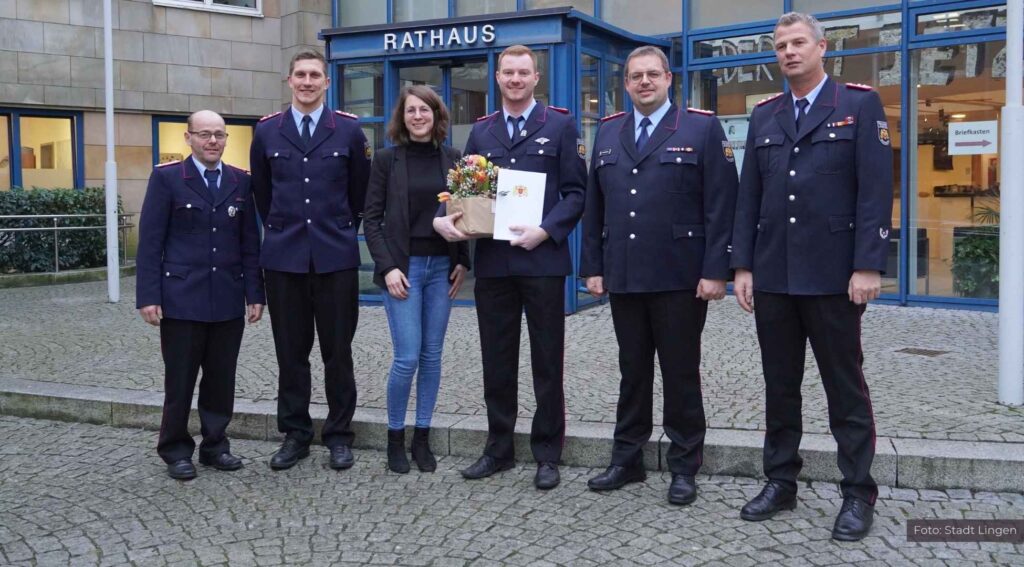 Neuer Ausbildungsbeauftragter der Feuerwehr Lingen Tom Frerich