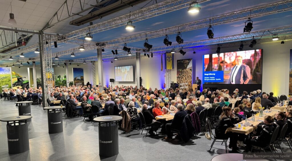 Volles Haus – 440 Interessierte fanden sich im Kundencenter der Firma Krone ein.