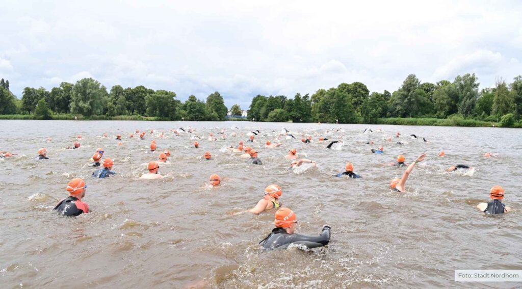 Nordhorner Triathlon am Vechtesee mit neuer Staffelwertung