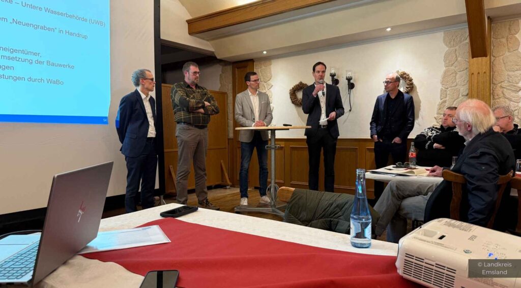 Nachhaltiges Wassermanagement: Landkreis Emsland stellt Projektergebnisse vor