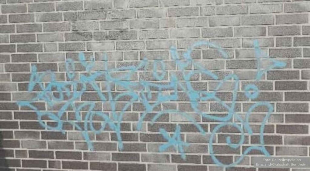 Sachbeschädigung durch Graffiti - Polizei sucht Zeugen