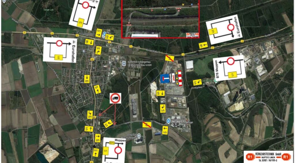 Vollsperrung in Haren-Emmeln: Bahnübergang Am Rögelberg gesperrt