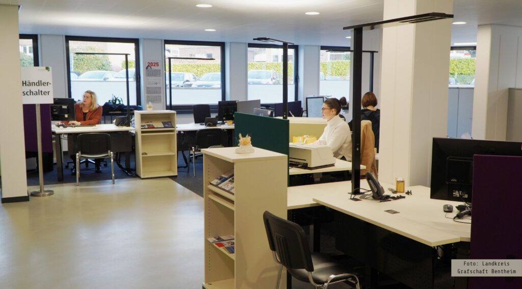Frisch renoviert: Kfz-Zulassungsstelle Nordhorn erstrahlt in neuem Glanz