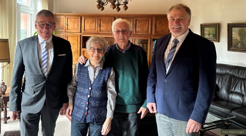 Gnadenhochzeit in Lingen: Gisela und Günther Varel feiern 70 Jahre Ehe