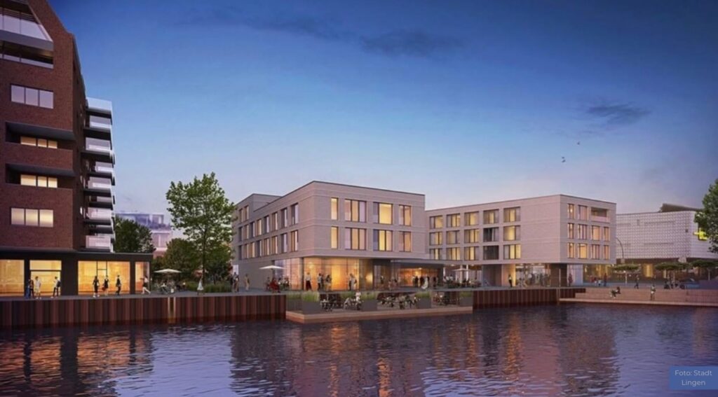 Neues Leben am Lingener Hafen: Quartier „Alter Hafen Anno 2025“ nimmt Gestalt an