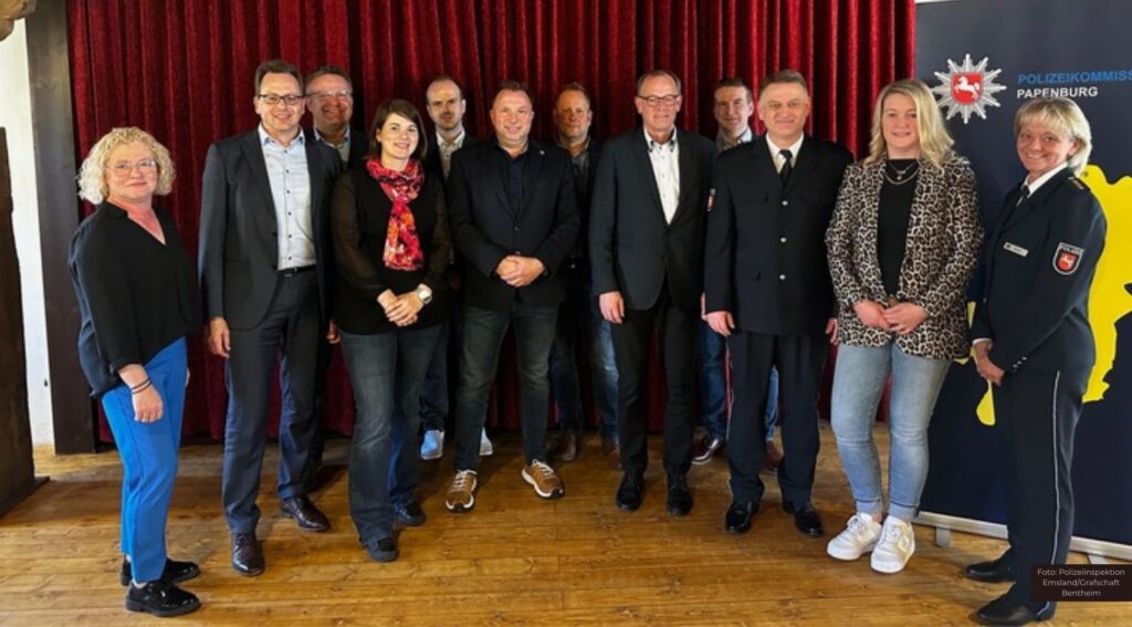 Amtseinführung von Klaus Dierkes als Leiter der Polizeistation Hümmling-Sögel