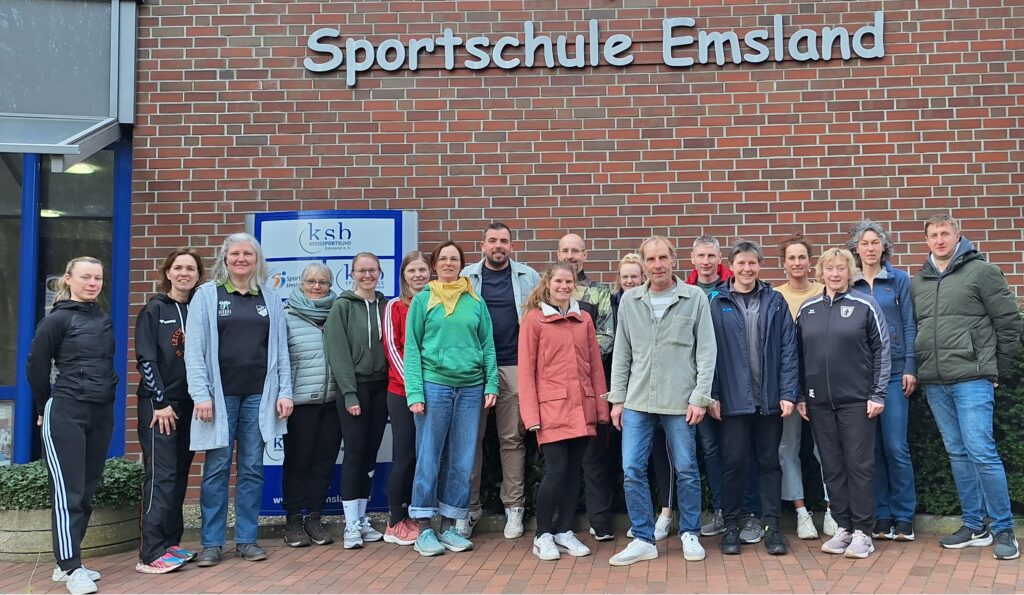 Sportabzeichenprüfer freuen sich über Zusatzqualifikation