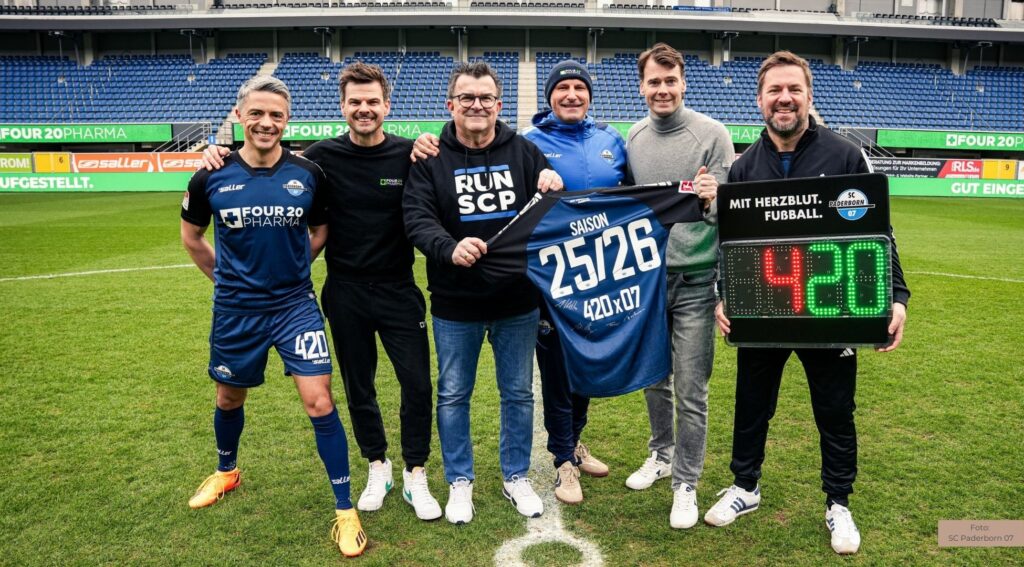 SC Paderborn 07 verlängert Partnerschaft mit Four 20 Pharma