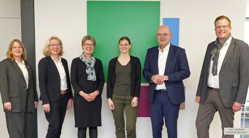 Austausch auf Kreisebene: GRÜNEN-Fraktionsvorsitzende Anne Kura zu Gast im Kreishaus