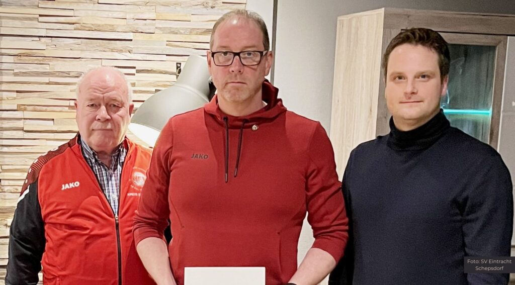Ehrenamtliches Engagement: Eintracht Schepsdorf ehrt Frank Süßelbeck