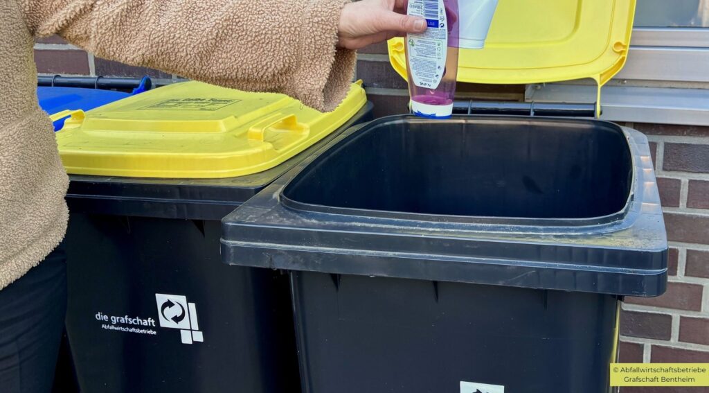 Gelbe Tonne in der Grafschaft Bentheim: AWB und Stenau klären über richtige Abfalltrennung auf