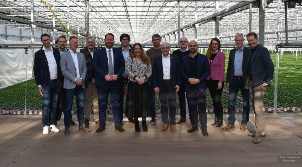Erfolgreiches Treffen der Partnergemeinden Emsbüren und Losser bei Emsflower