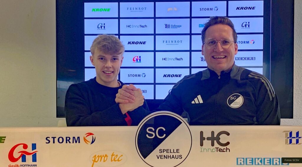 Speller Talent im Aufwind: Matteo Echelmeyer rückt in den Oberliga-Kader auf