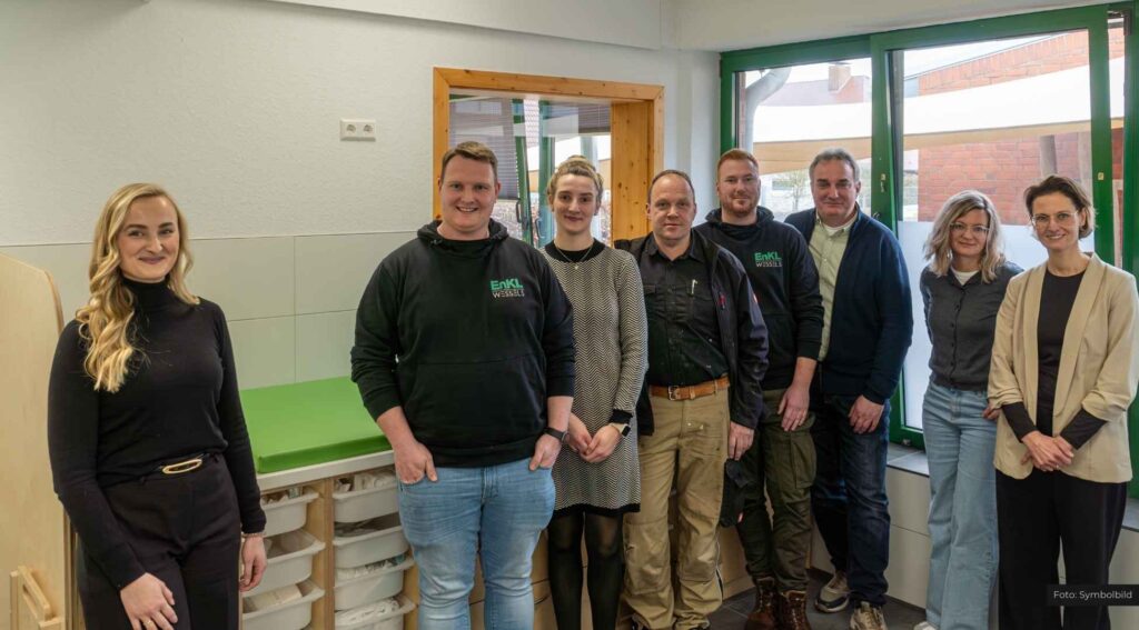Großzügige Spenden ermöglichen neuen Wickeltisch für Krippengruppe in Meppen