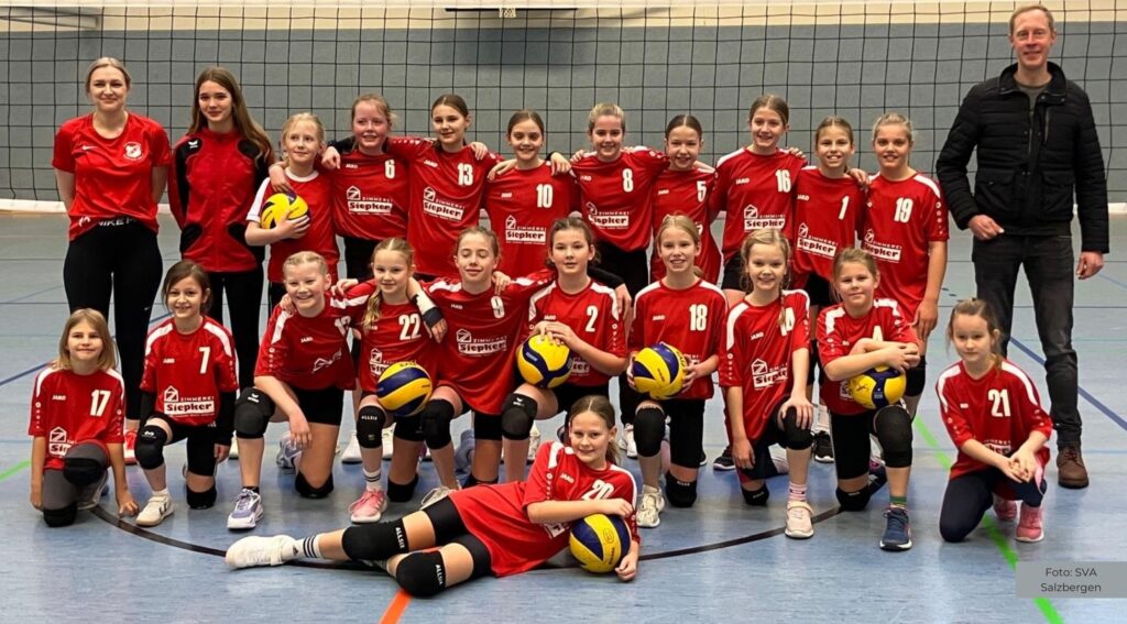 Trikots für die Volleyballjugend des SVA Salzbergen