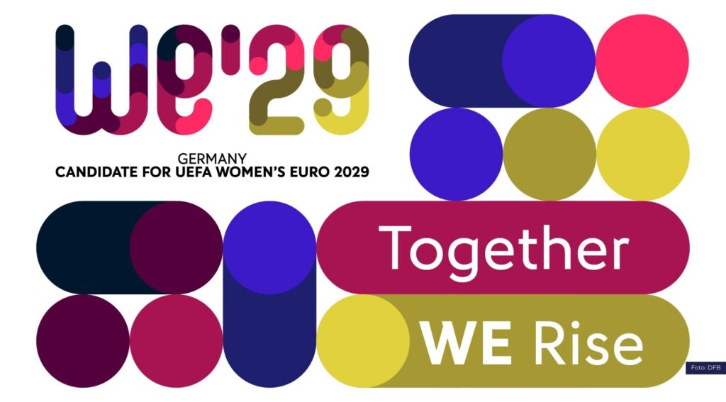 DFB bewirbt sich mit „WE’29“ um die UEFA Women’s EURO 2029