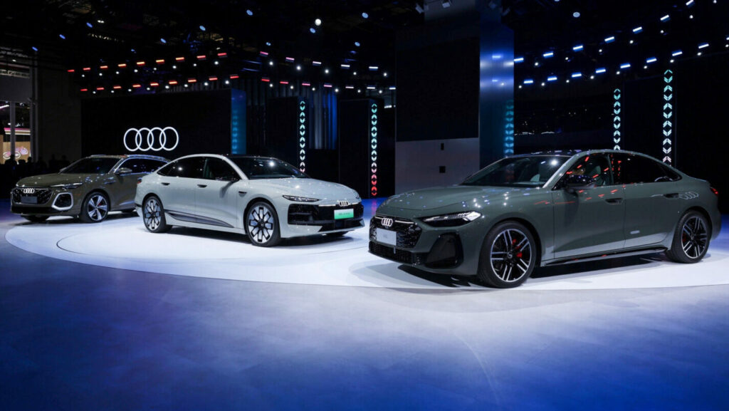 Audi auf der Auto Shanghai 2025: Fünf Modell-Premieren für China