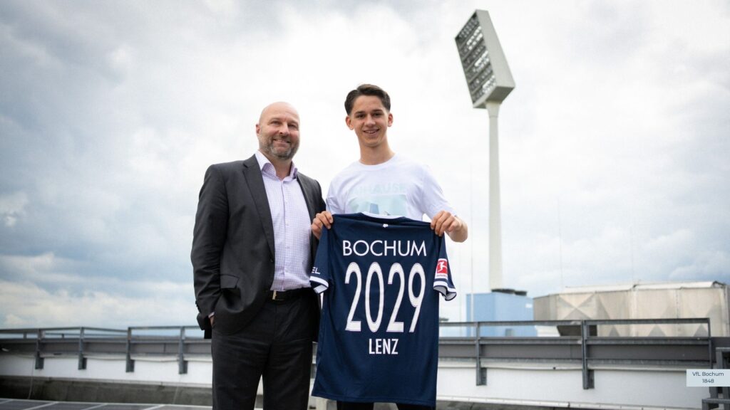 Bochumer Jung mit Profi-Vertrag – Cajetan Lenz bleibt dem VfL treu