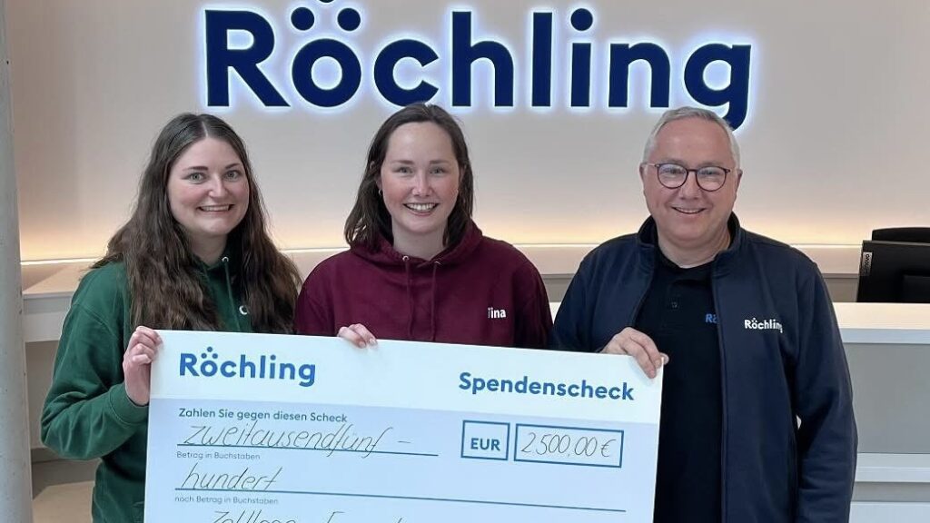 Unterstützung für das Ehrenamt: Röchling Industrial Haren spendet ans Zeltlager Emmeln