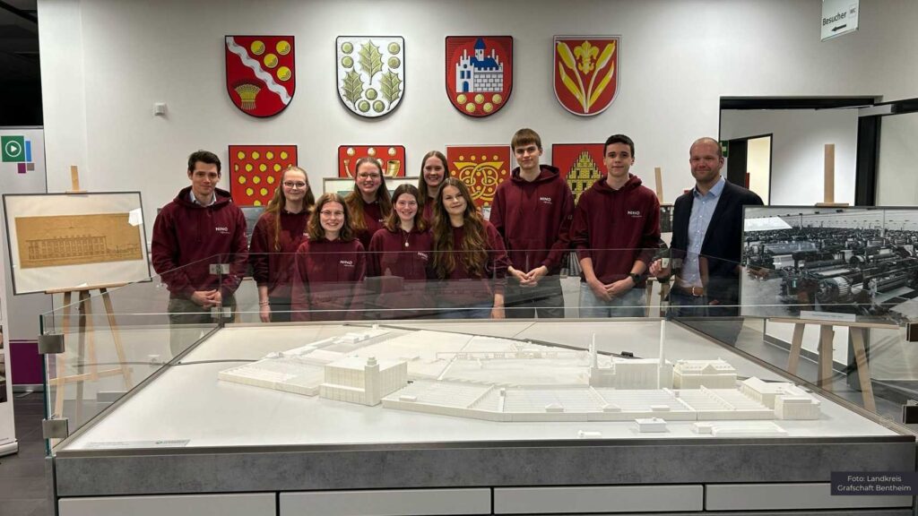 Nordhorns Textilgeschichte zum Anfassen: EGN-Schüler rekonstruieren das NINO-Areal in 3D