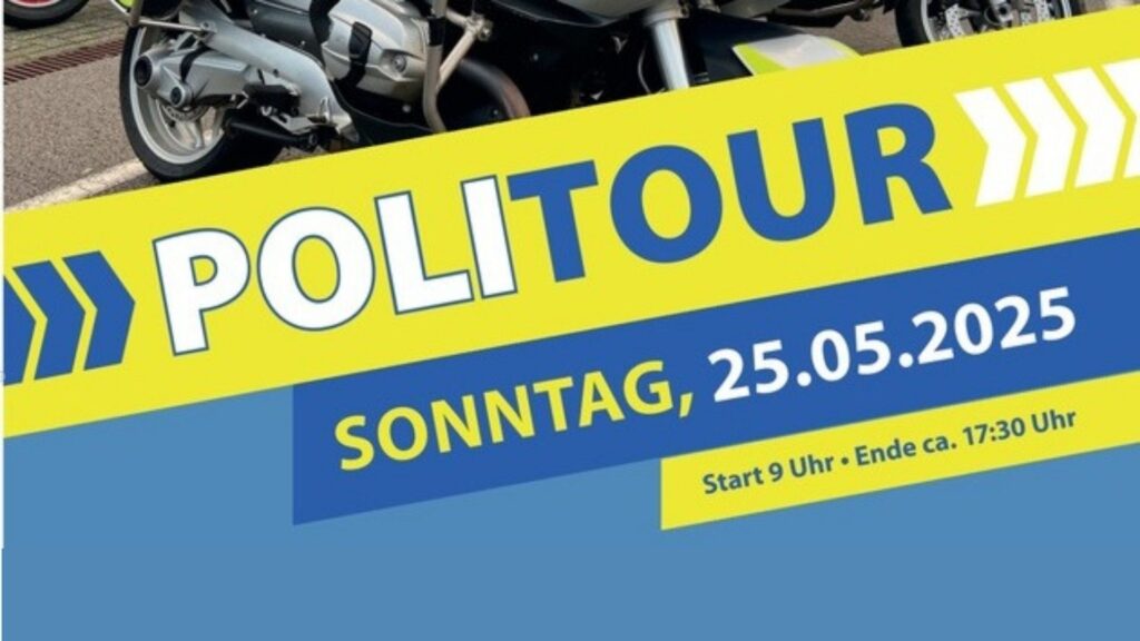 PoliTour 2025: Motorradfahren mit Sicherheit und Gemeinschaftssinn