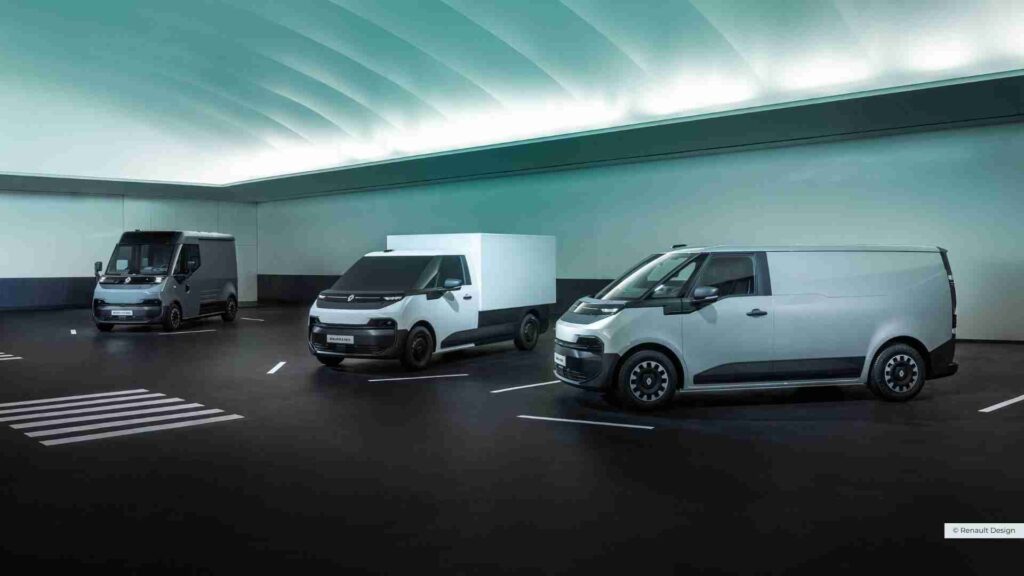 Renault startet 2026 neue Generation vollelektrischer Transporter