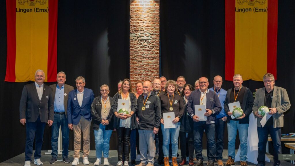 Sportehrentag 2025 in Lingen – Stadt ehrt herausragende Athletinnen, Athleten und Teams