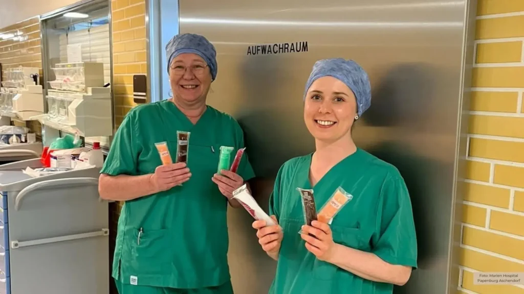 Warum es im Marien Hospital Papenburg Aschendorf nach einer OP Wassereis gibt