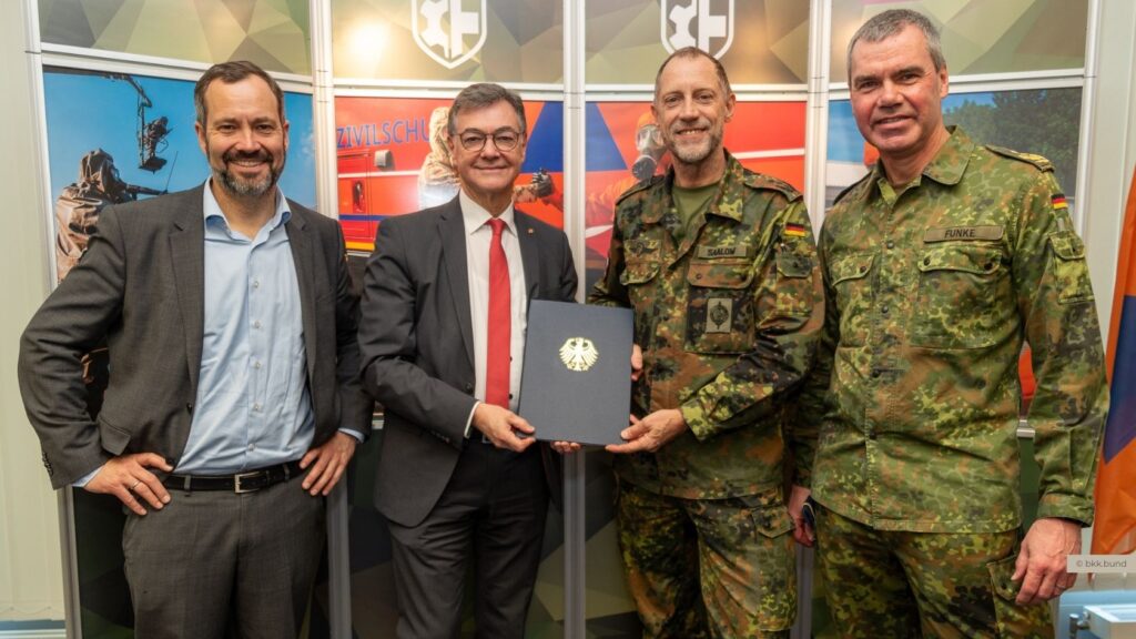 BBK und Bundeswehr stärken Schutz gegen Gefahrstoffe durch neue Kooperation