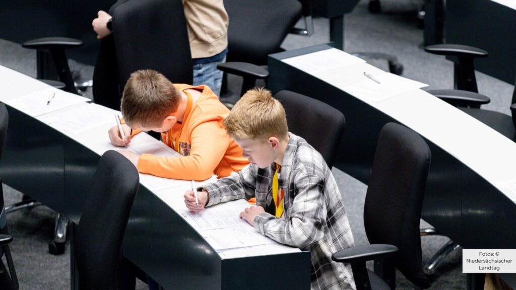 Einblicke in die Landespolitik: Schüler erleben den Zukunftstag im Niedersächsischen Landtag